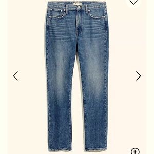 Madewell High Rise Slim Crop Boyjean